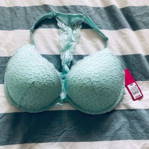 Teal bra